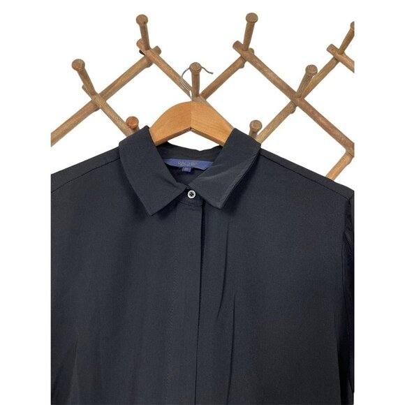 RACHEL ROY Najila Split Back Blouse In Black  (Plus Size) - Picture 4 of 9